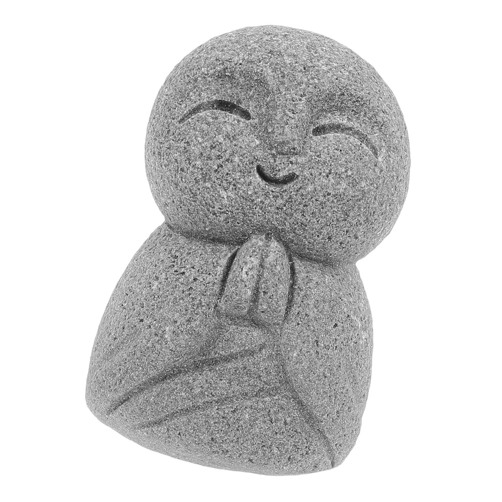 Aquarium Fish Japanese - Japanese Mini Buddha Statue Sandstone Jizo