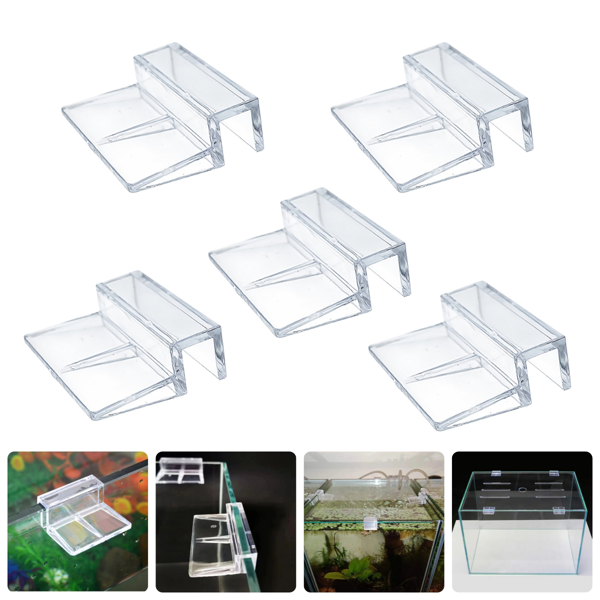 Aquarium Fish Photography - 10Pcs Transparent Acrylic Fish Tank Glass