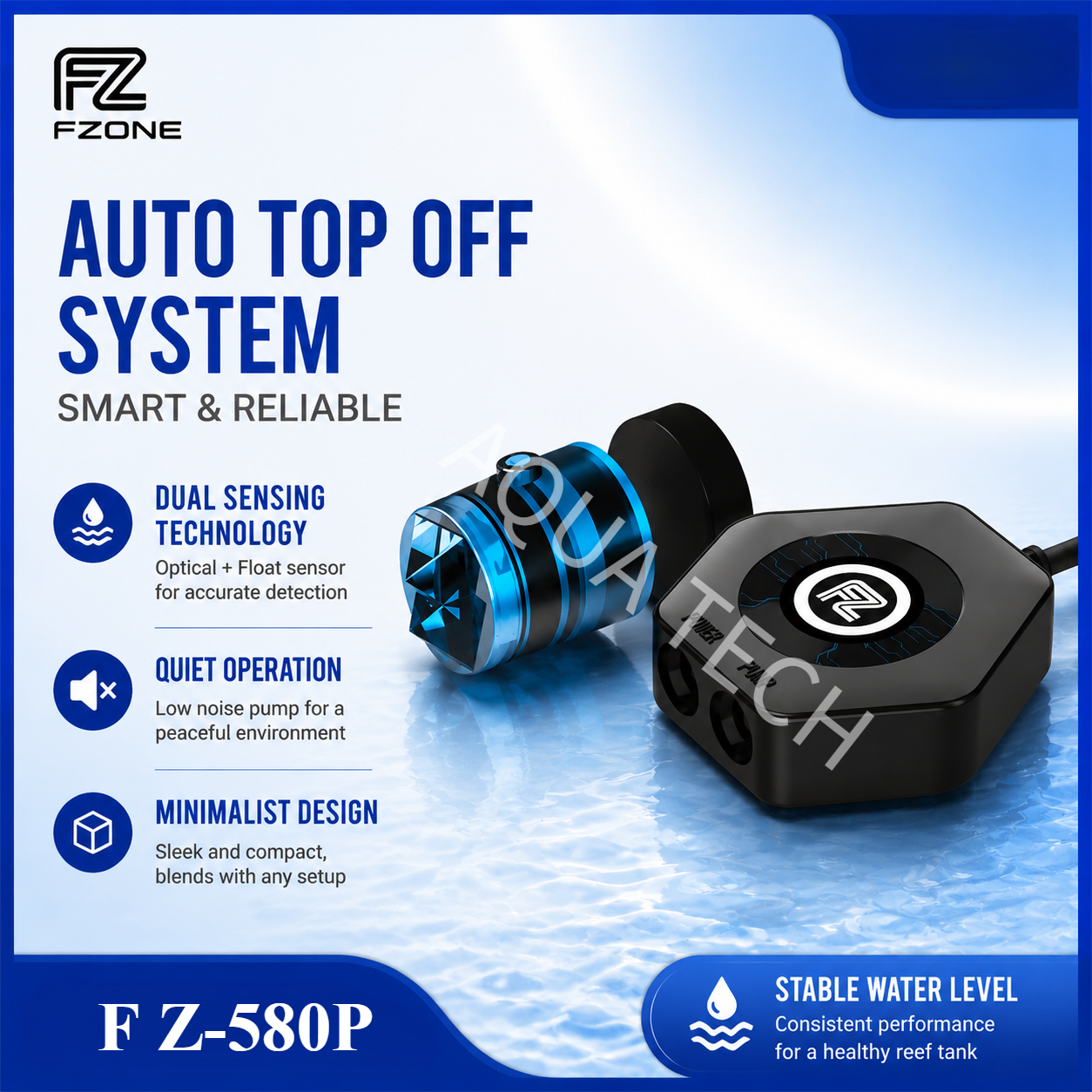 Aquarium Fish Freshwater - Fzone ATO580 Auto Top Off Refilling