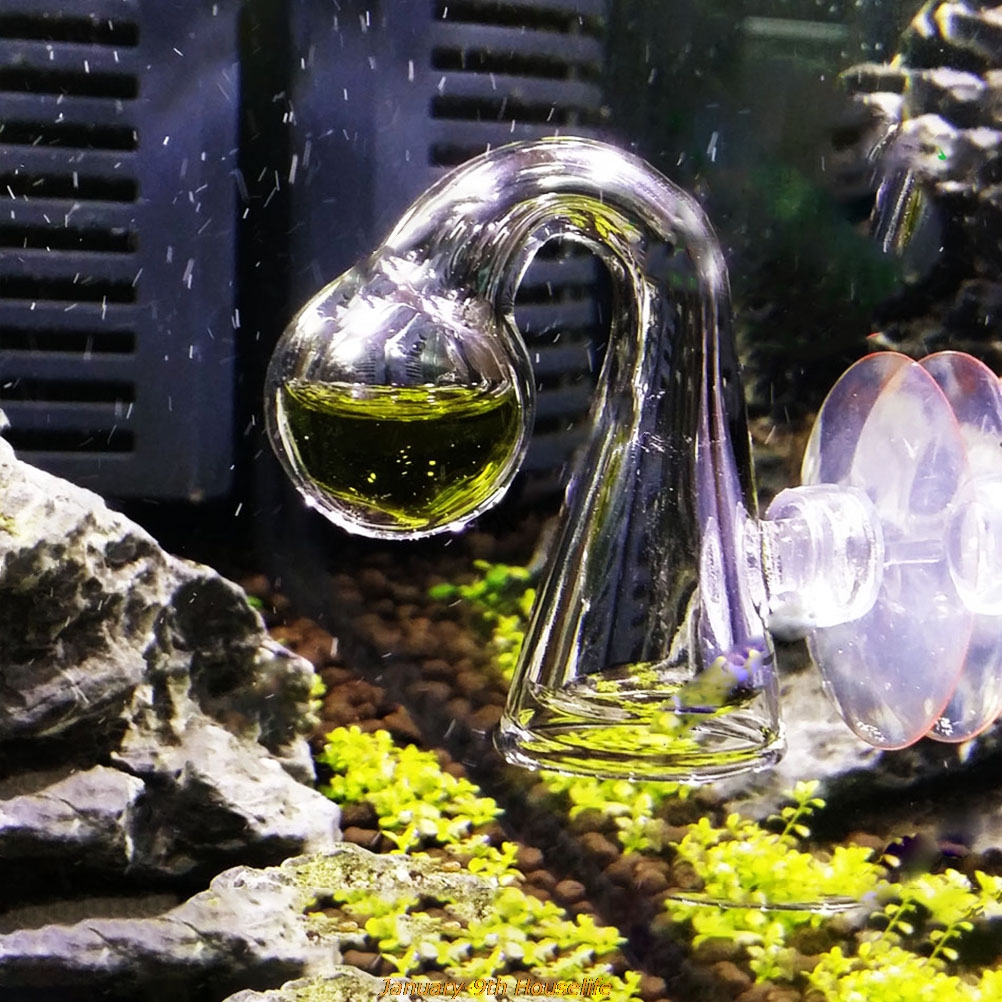 Co2 Diffuser Planted - Fish Tank CO2 Diffuse Glass Drop