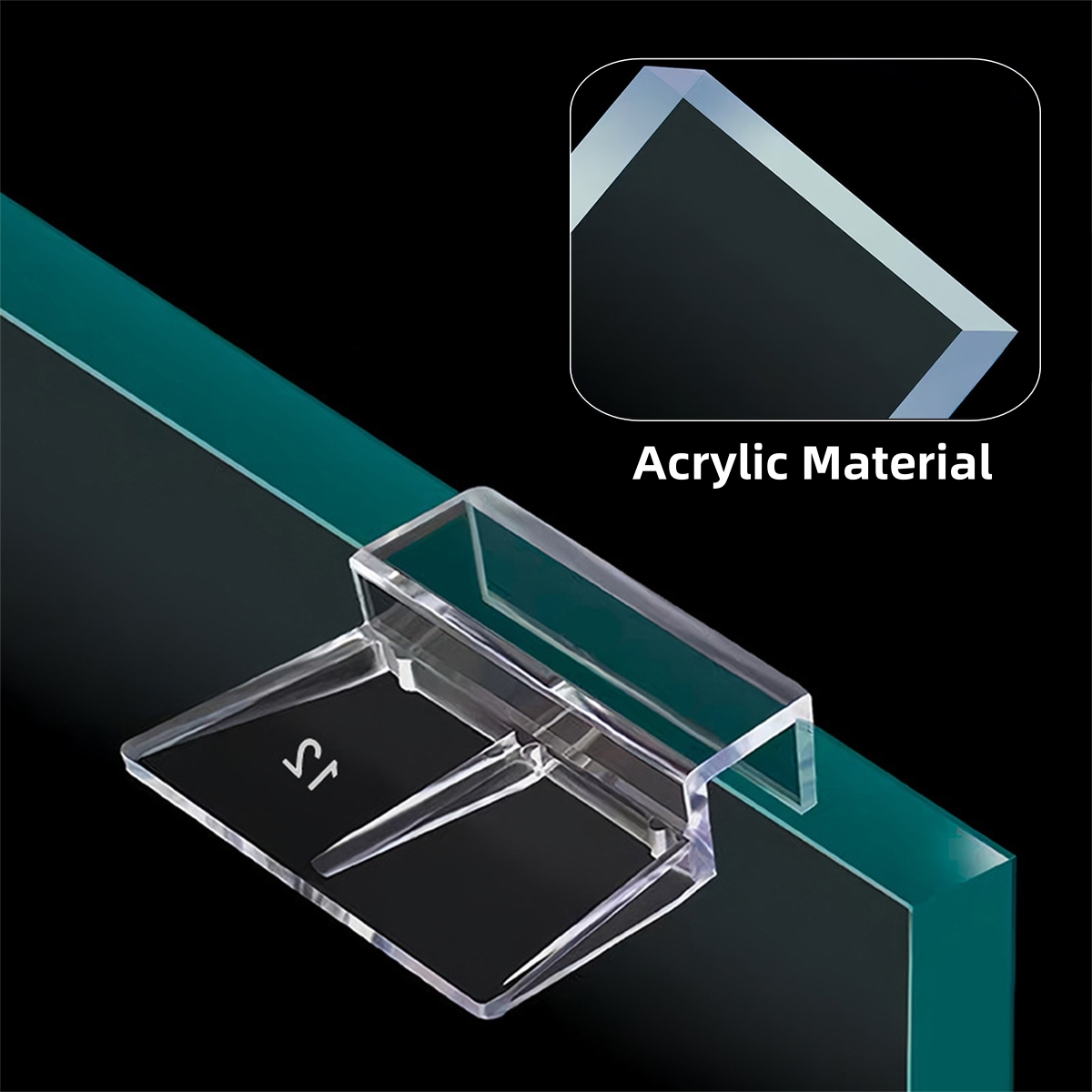 10Pcs Transparent Acrylic Fish - Aquarium Fish Photography recensione e prezzo