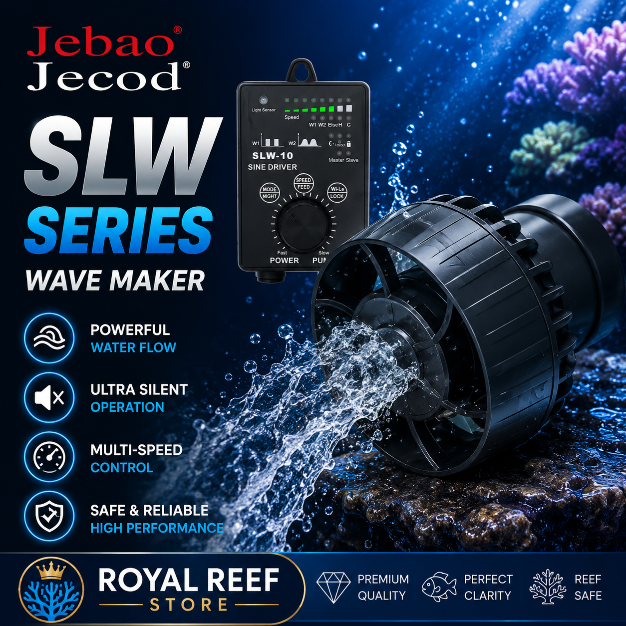 Jebao Jecod SLW Series Constan - Aquarium Fish Freshwater recensione e prezzo
