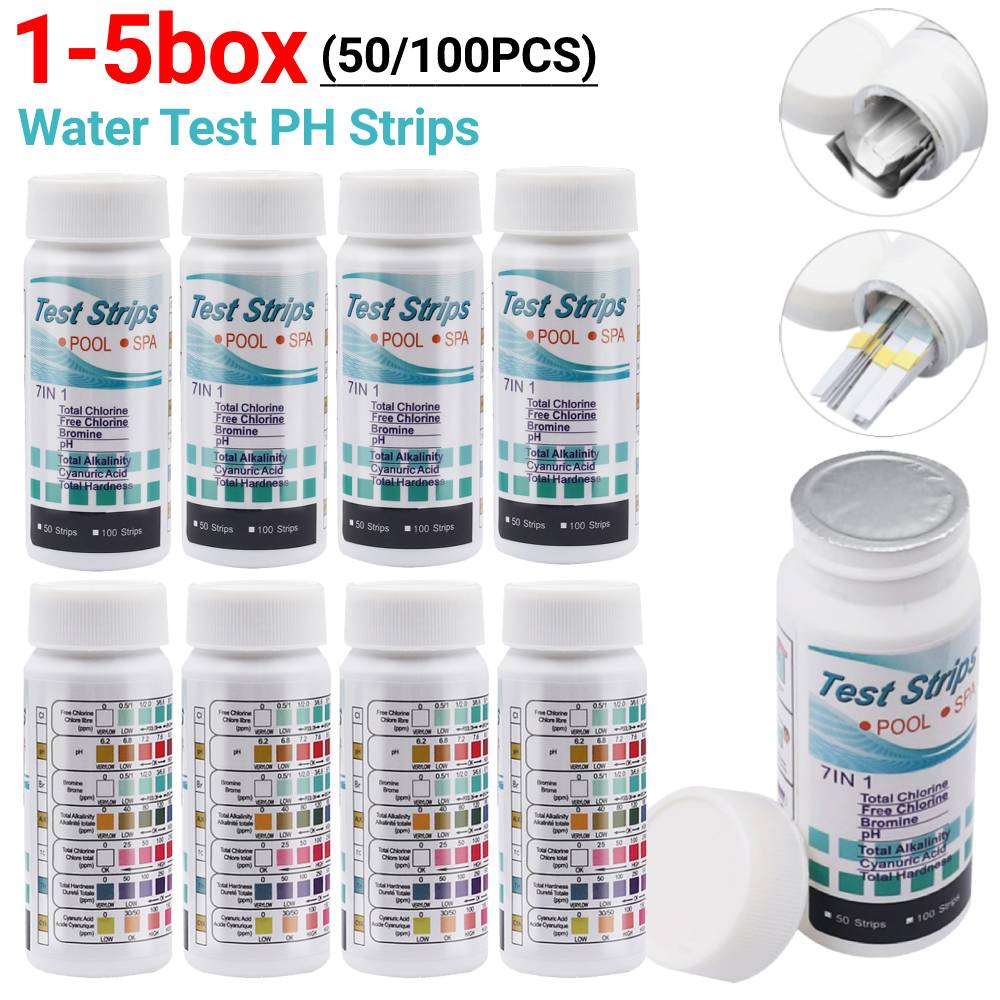 50/100PCS Water Test PH Strips - Aquarium Fish Quality recensione e prezzo