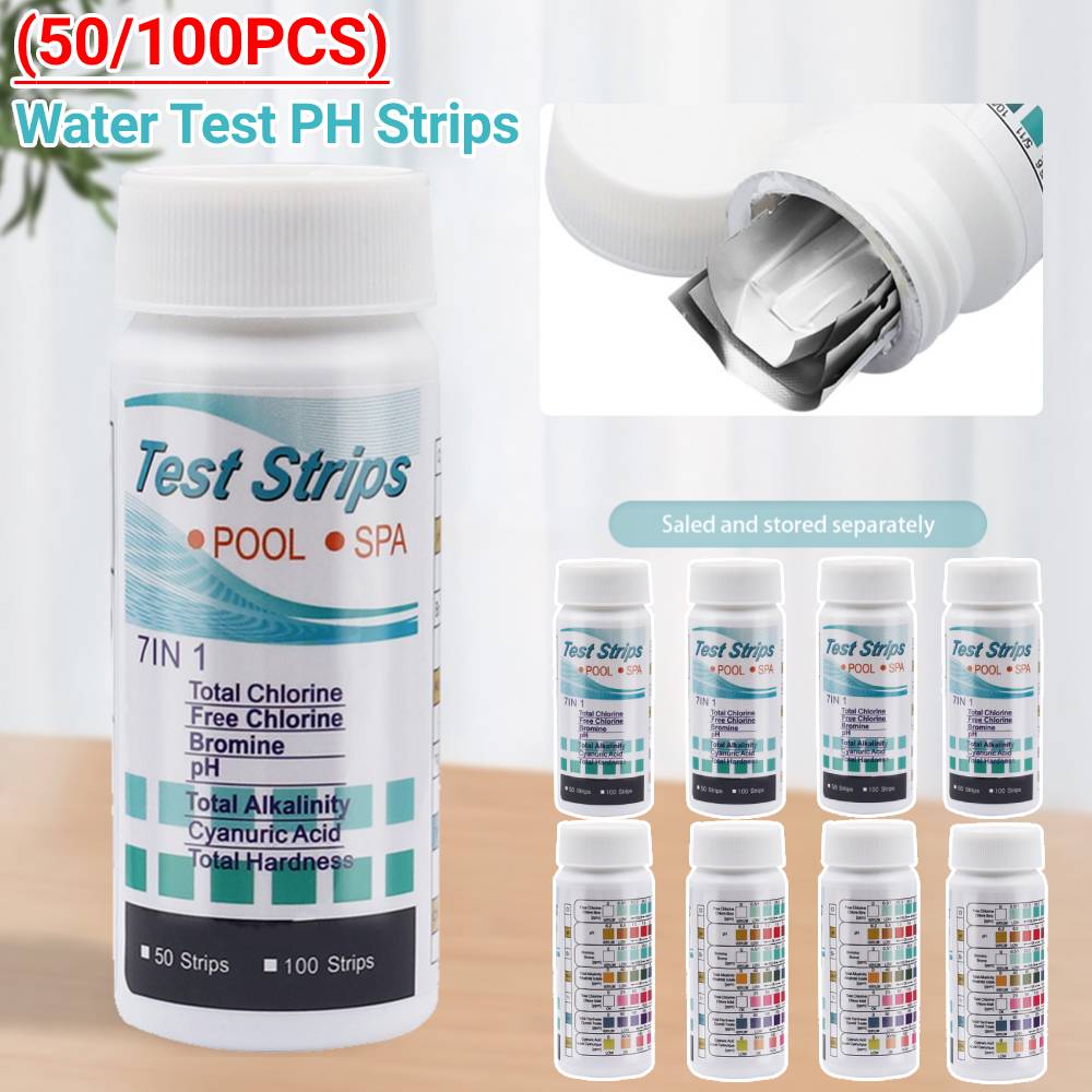 50/100PCS Water Test PH Strips - Aquarium Fish Quality recensione e prezzo