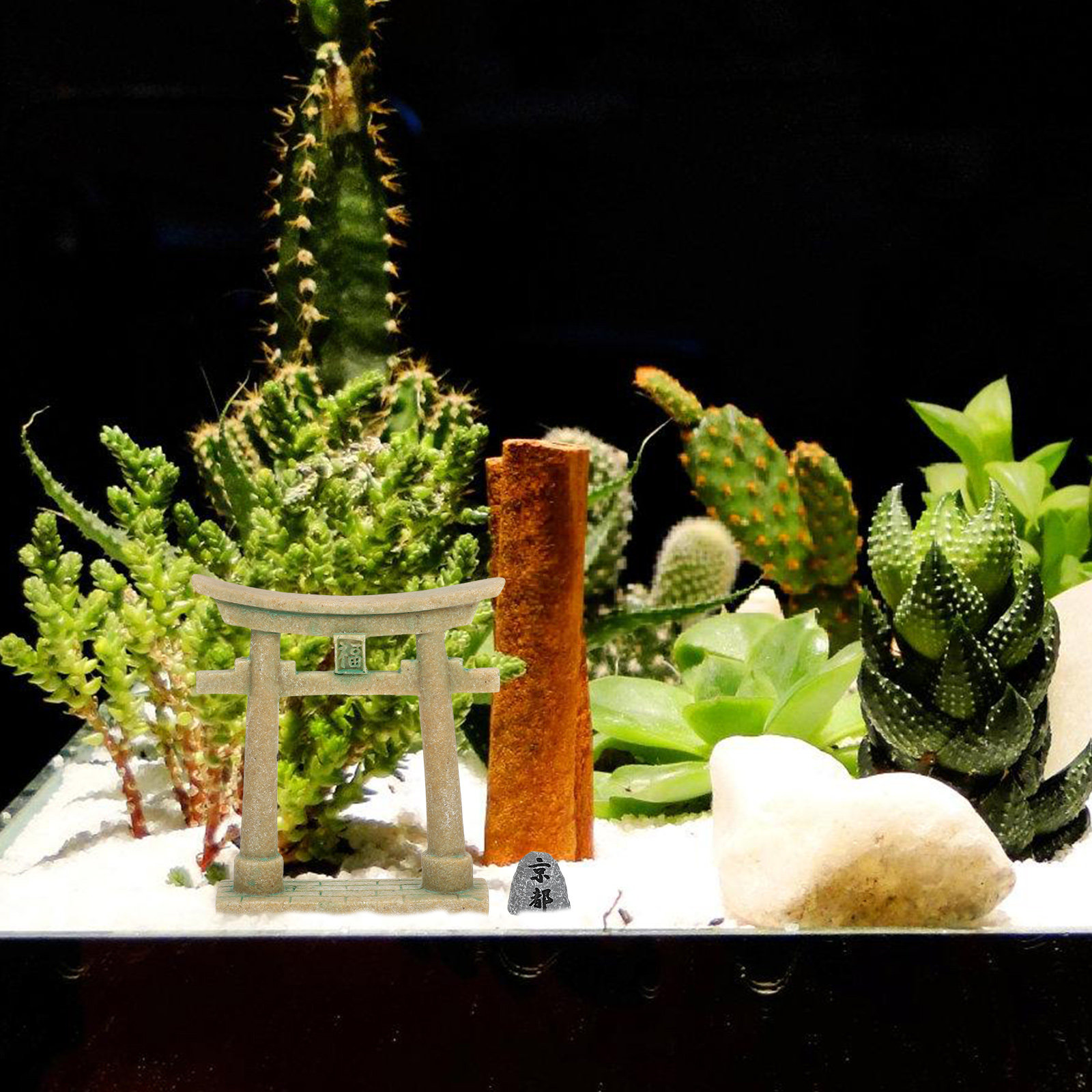 Miniature Japanese Torii Gate  - Aquarium Fish Japanese recensione e prezzo