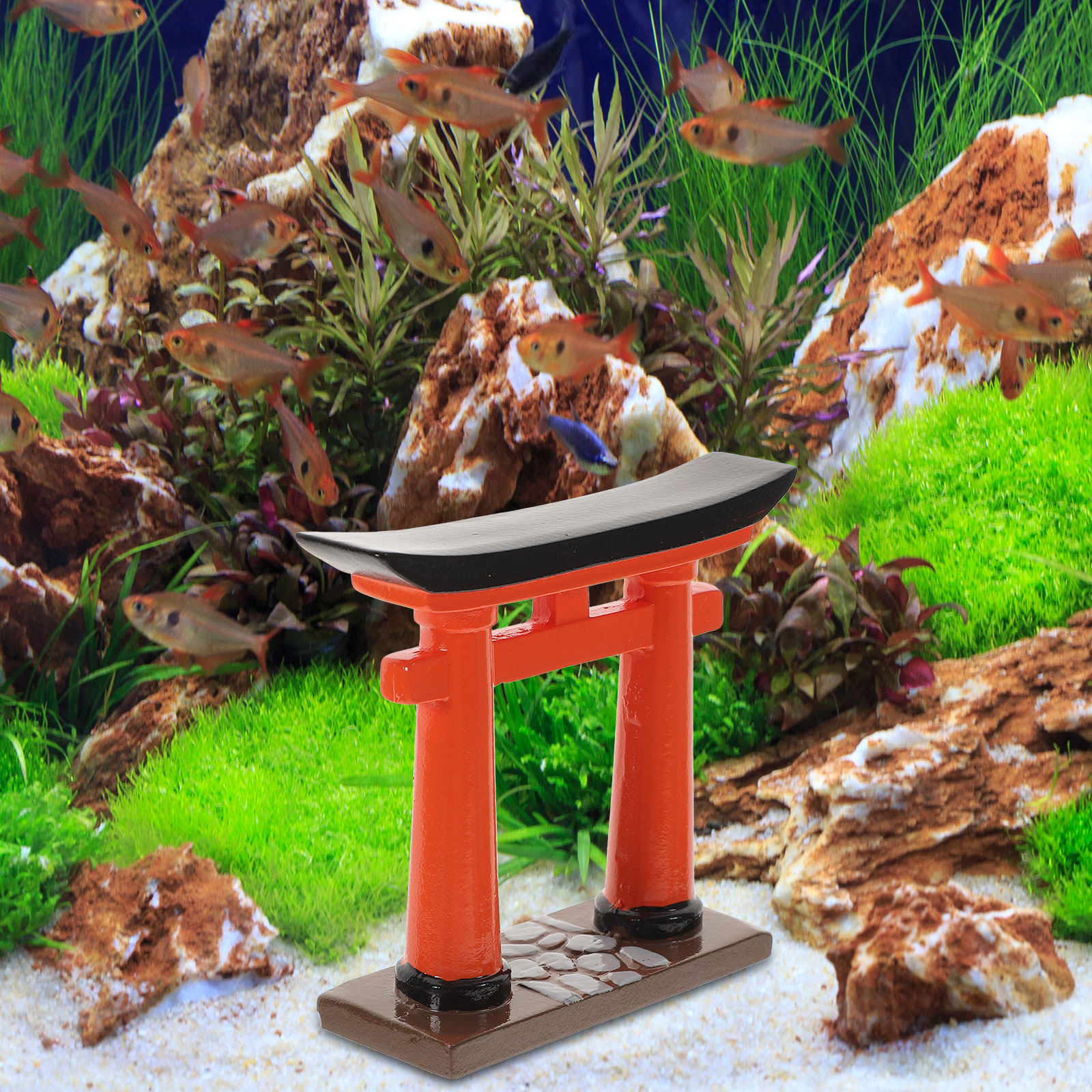 Japanese Torii Gate Mini Desk  - Aquarium Fish Japanese recensione e prezzo