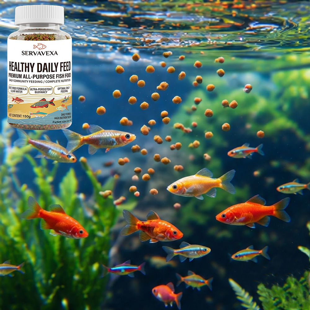 Premium Aquarium Fish Food 150 - Tetra Fish In Aquarium recensione e prezzo