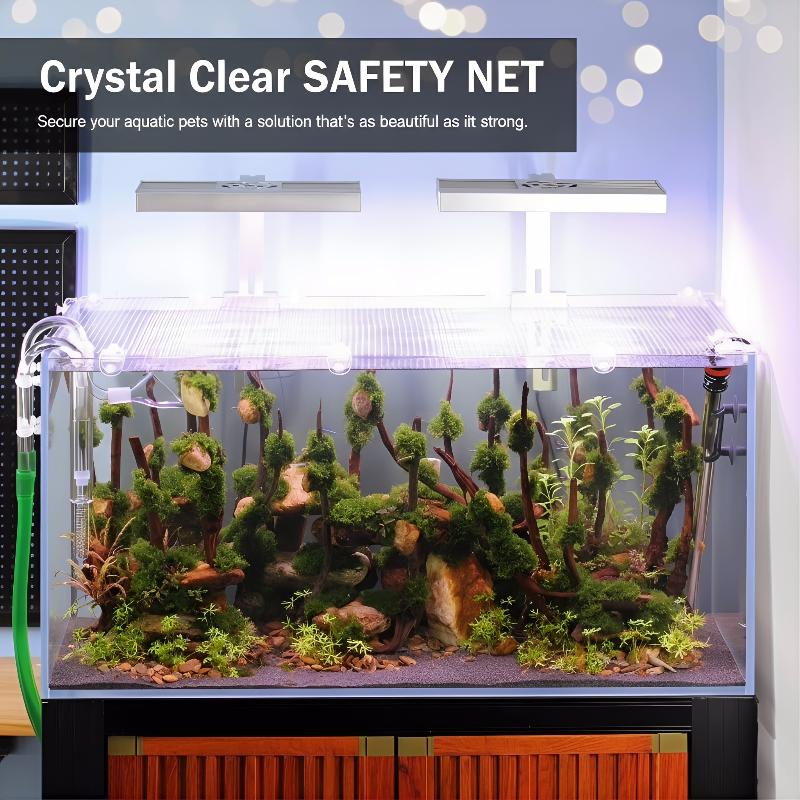 1Pcs Fish Tank Net Anti Jumpin - Aquarium Fish Jump Guard recensione e prezzo