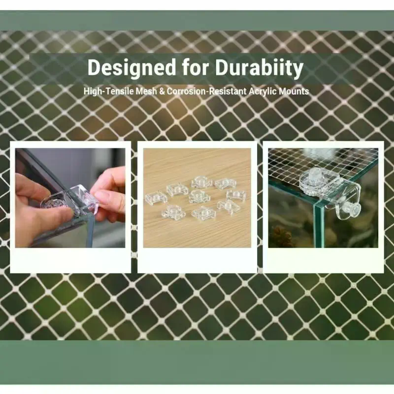 Anti Jumping Fish Net 1Pcs Aqu - Aquarium Fish Jump Guard recensione e prezzo
