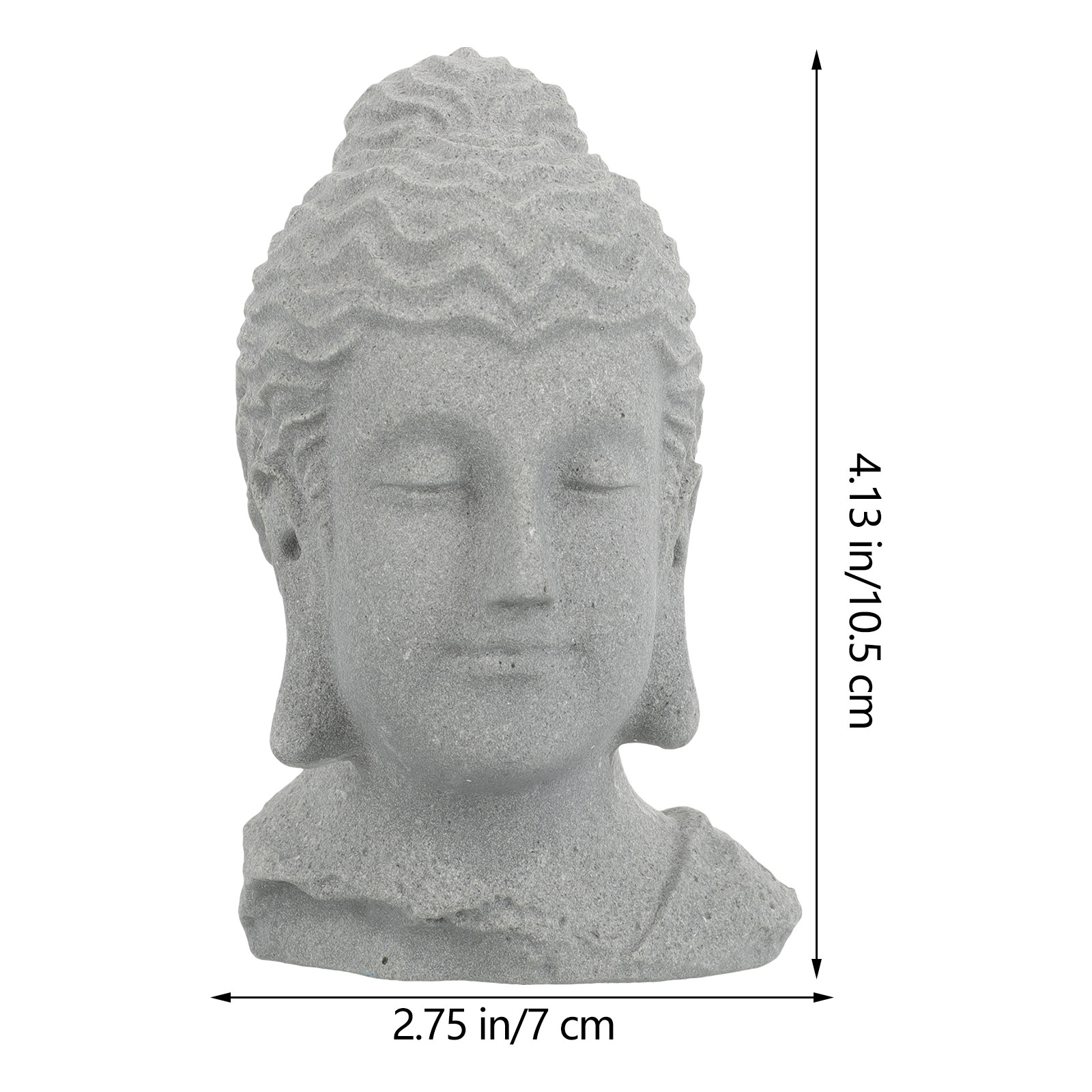 Buddha Head Statue Meditating  - Aquarium Fish In recensione e prezzo