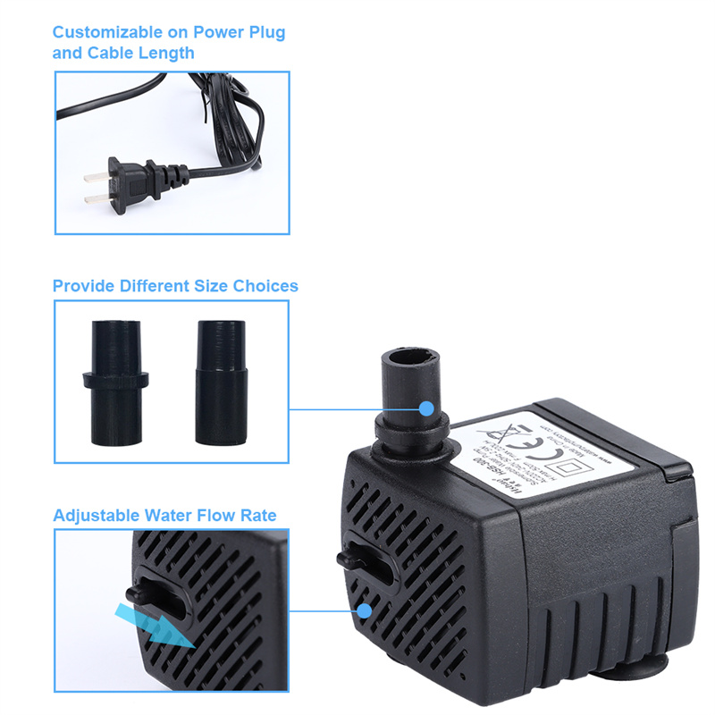 Electrical 5W 80GPH Mini Subme - Aquarium Fish Sale recensione e prezzo