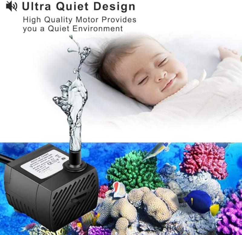 Electrical 5W 80GPH Mini Subme - Aquarium Fish Sale recensione e prezzo