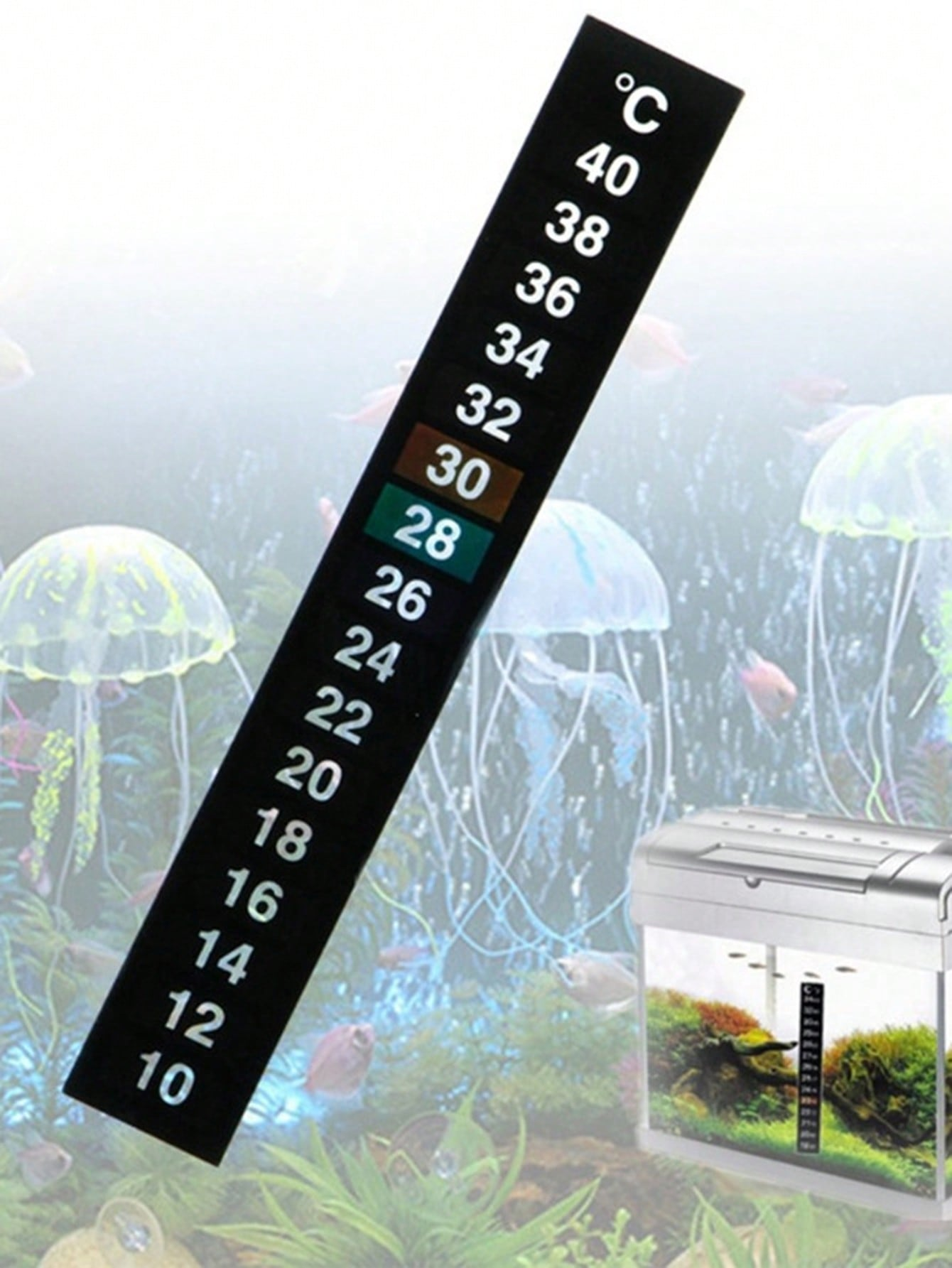 1pc-Accurate and easy to read  - Aquarium Thermometer recensione e prezzo