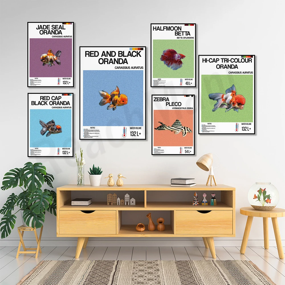 Fish information print, orname - Aquarium Fish Zebra recensione e prezzo