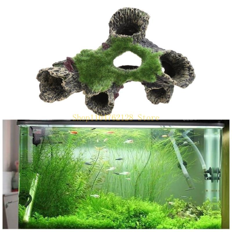 Aquarium Resin Cave Moss Tree  - Aquarium Fish Sale recensione e prezzo