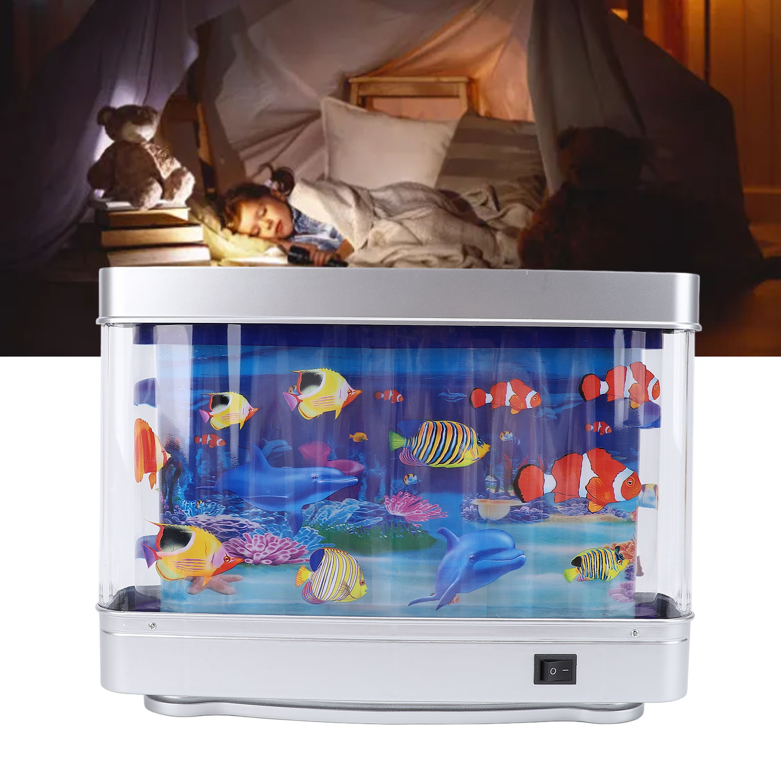 Fake Fish Tank Lamp Mini Decor - Aquarium Fish For Beginners recensione e prezzo