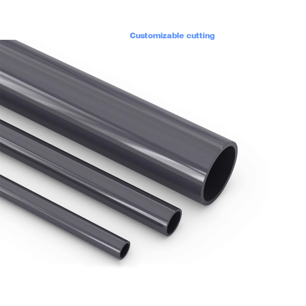 Black PVC Plastic Pipe Hollow  - Aquarium Fish To Buy recensione e prezzo