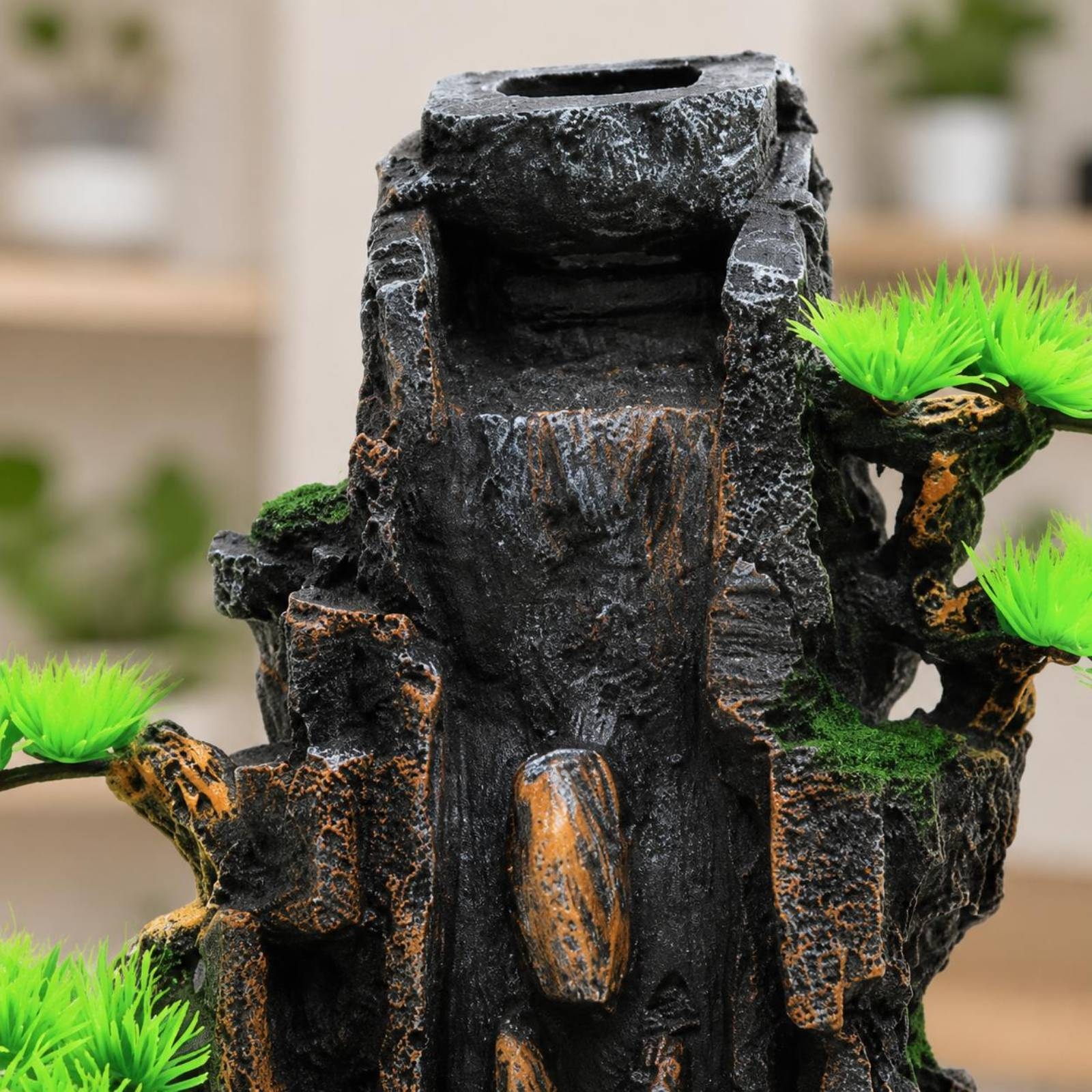 Resin Mountain Waterfall Ornam - Aquarium Fish Long recensione e prezzo