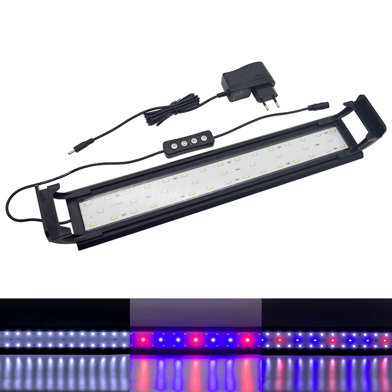 Aquarium LED Light for 16-64CM - Aquarium Fish Light Lamp recensione e prezzo