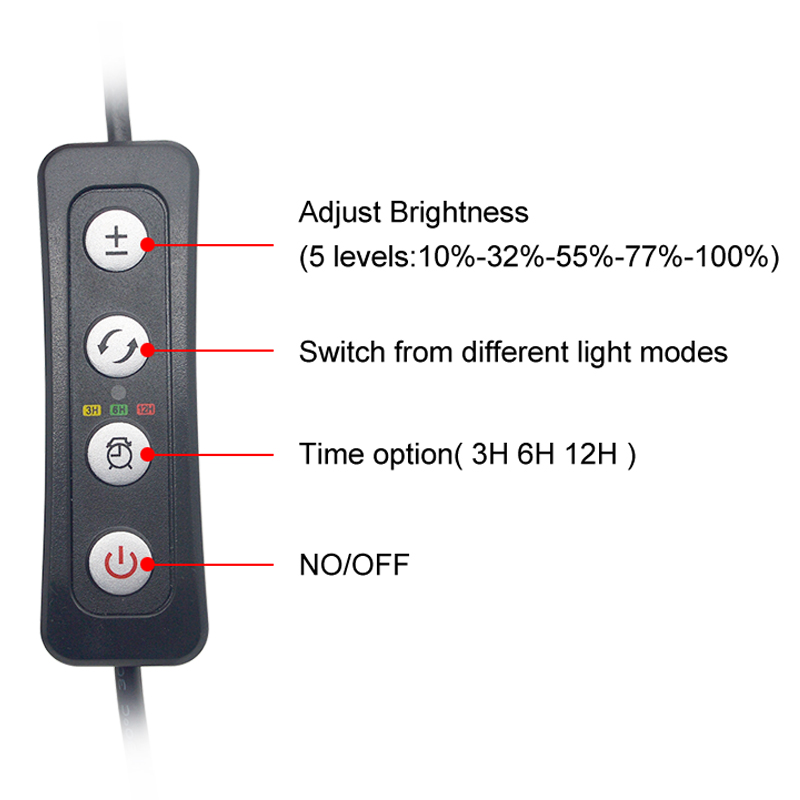 Aquarium LED Light for 16-64CM - Aquarium Fish Light Lamp recensione e prezzo