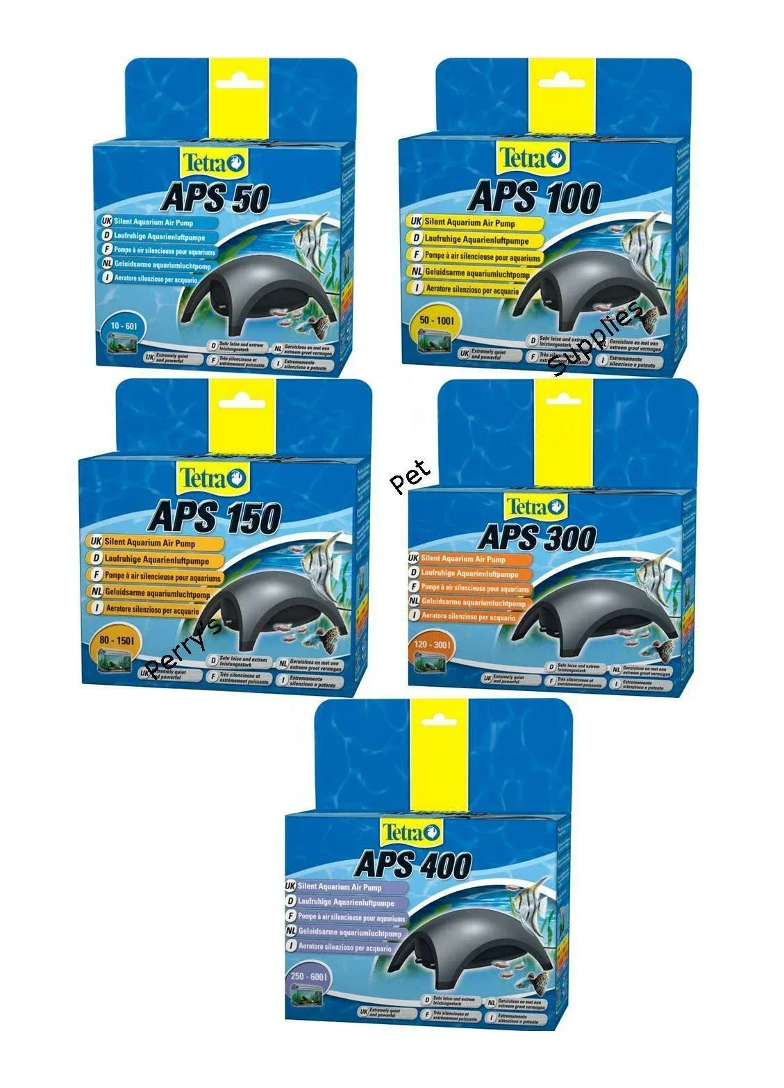 Tetra APS Air Pumps 50 100 150 - Tetra Fish In Aquarium recensione e prezzo