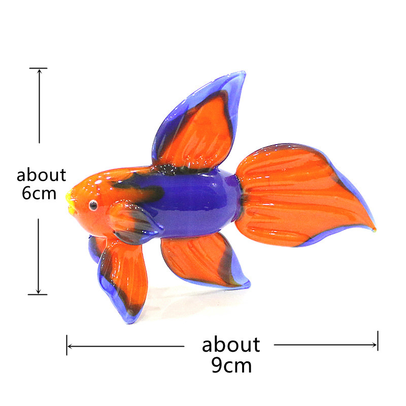 Orange Murano Glass Tropical F - Aquarium Fish For Beginners recensione e prezzo