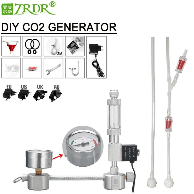 ZRDR Aquarium DIY CO2 generato - Co2 Diffuser Planted recensione e prezzo
