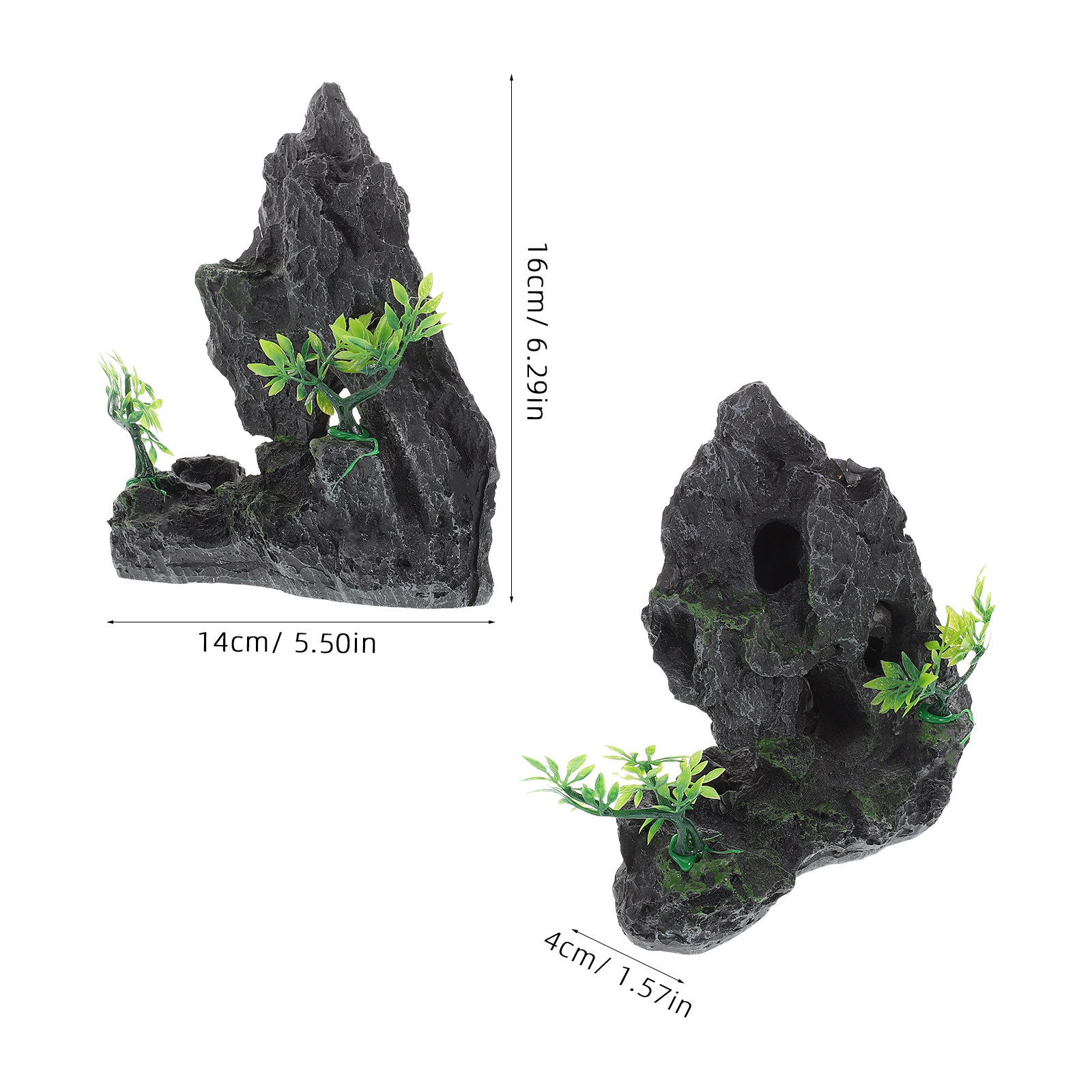 Resin Aquarium Mountain Decora - Aquarium Fish Japanese recensione e prezzo