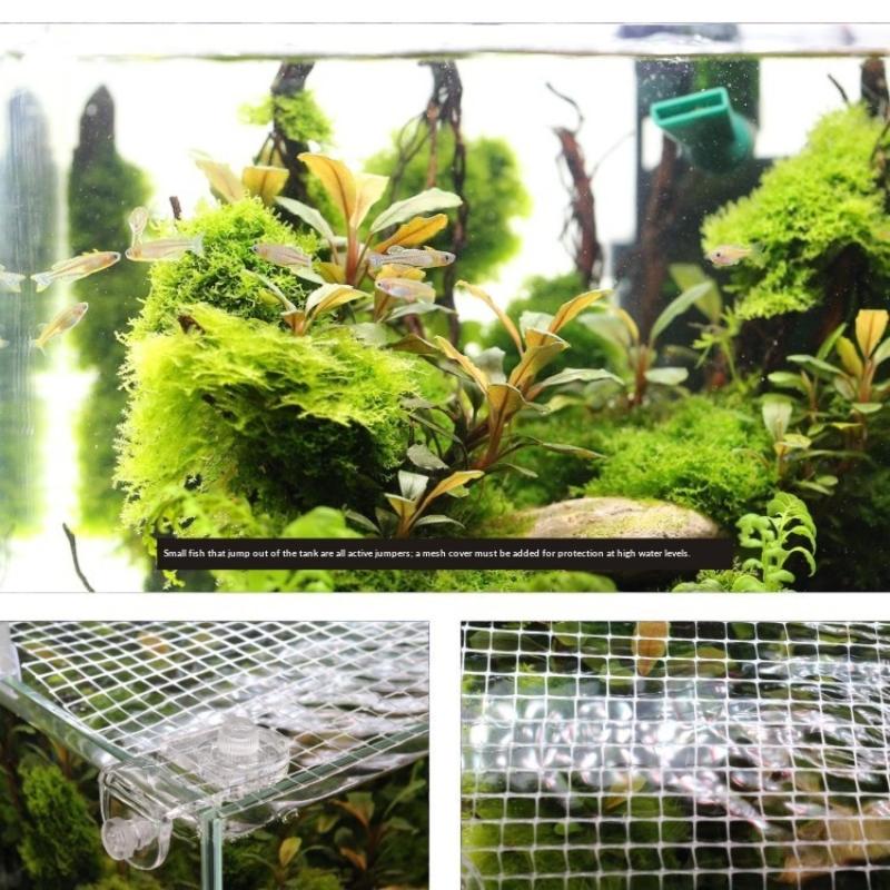 1Pcs Fish Tank Net Anti Jumpin - Aquarium Fish Jump Guard recensione e prezzo