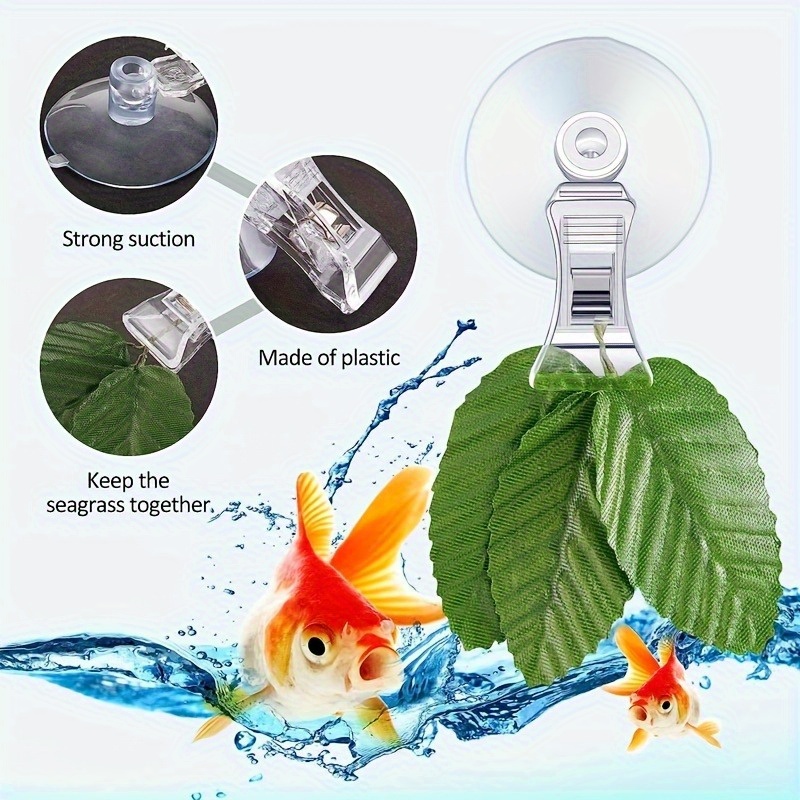 8pcs Fish Seaweed Clip Plant S - Aquarium Fish Photography recensione e prezzo
