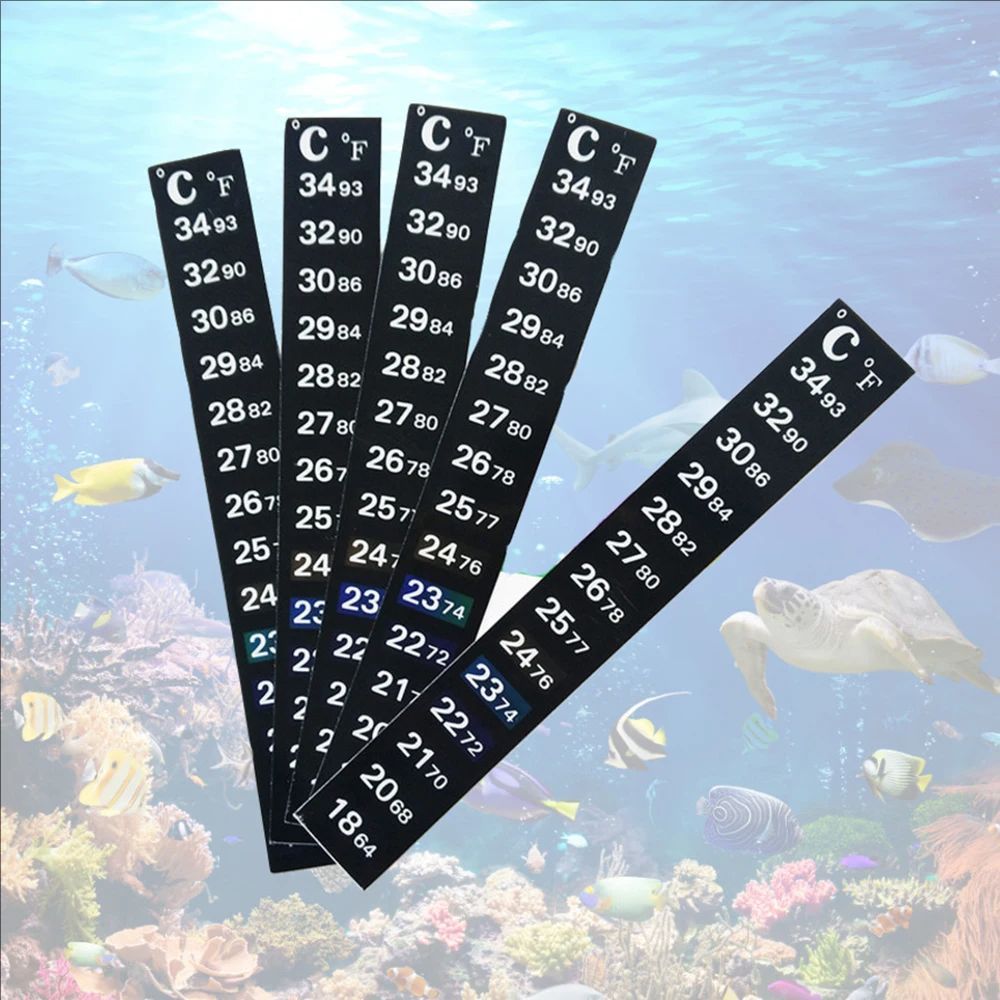 5Pcs/10Pcs Aquarium Fish Tank  - Aquarium Thermometer recensione e prezzo