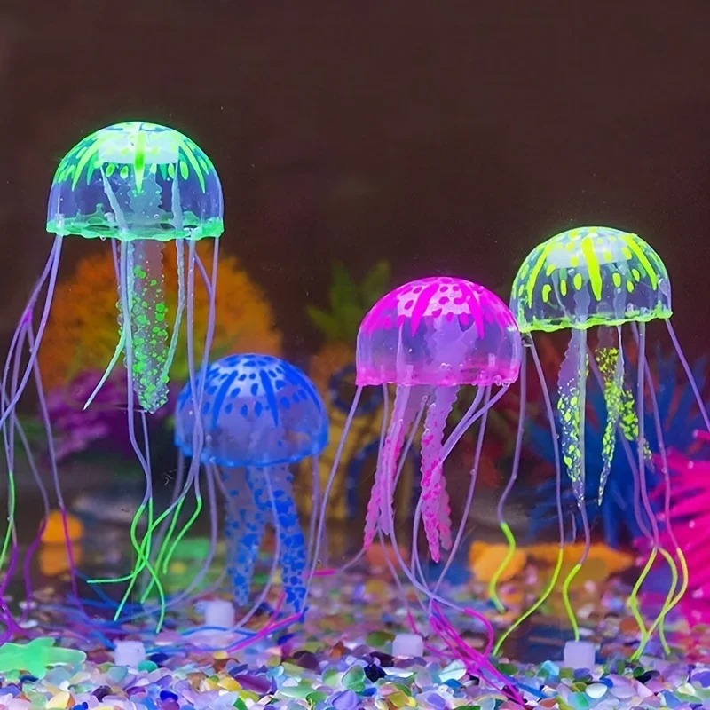 1pc Artificial Jellyfish Aquar - Aquarium Fish Colour recensione e prezzo