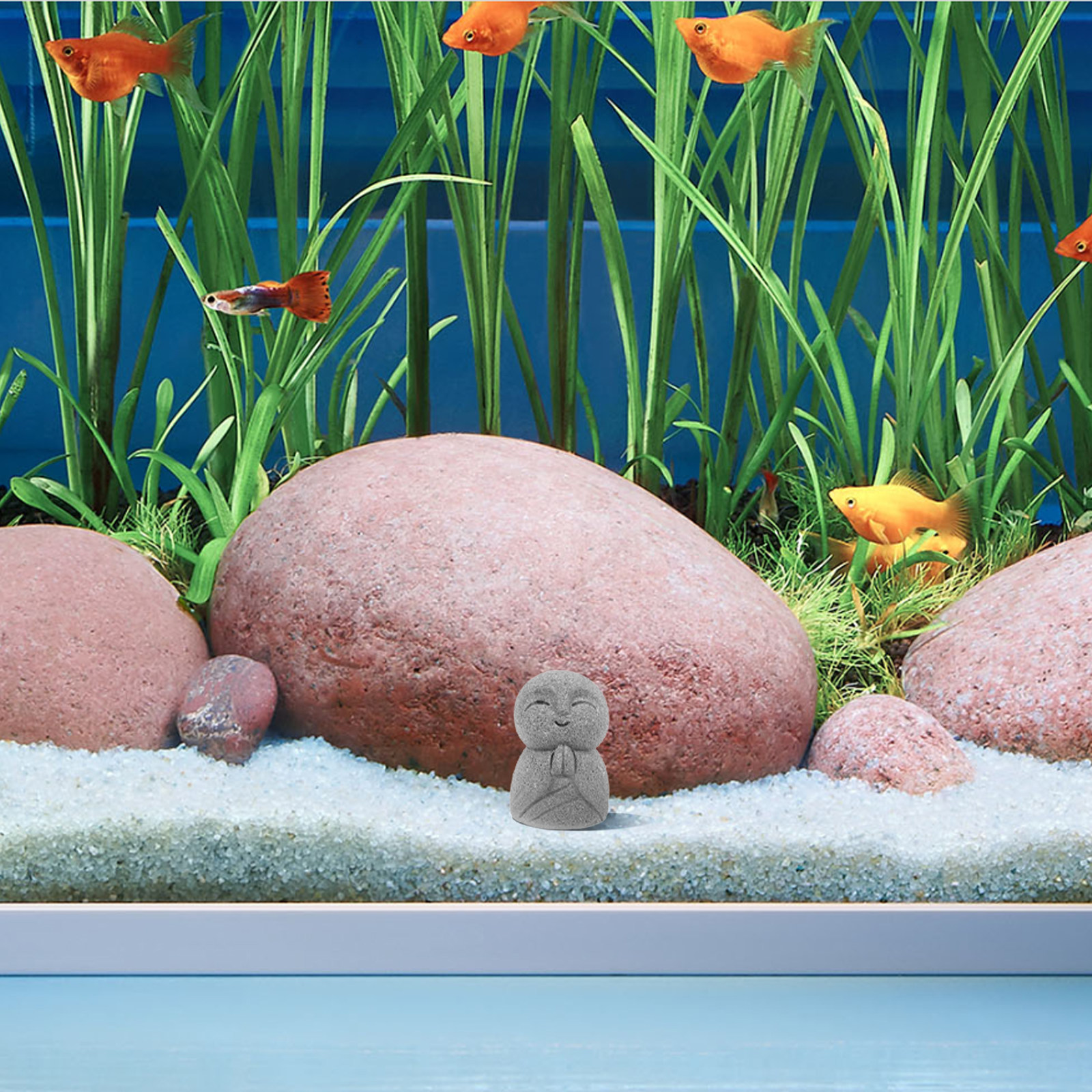 Mini Jizo Statue Japanese Budd - Aquarium Fish Japanese recensione e prezzo