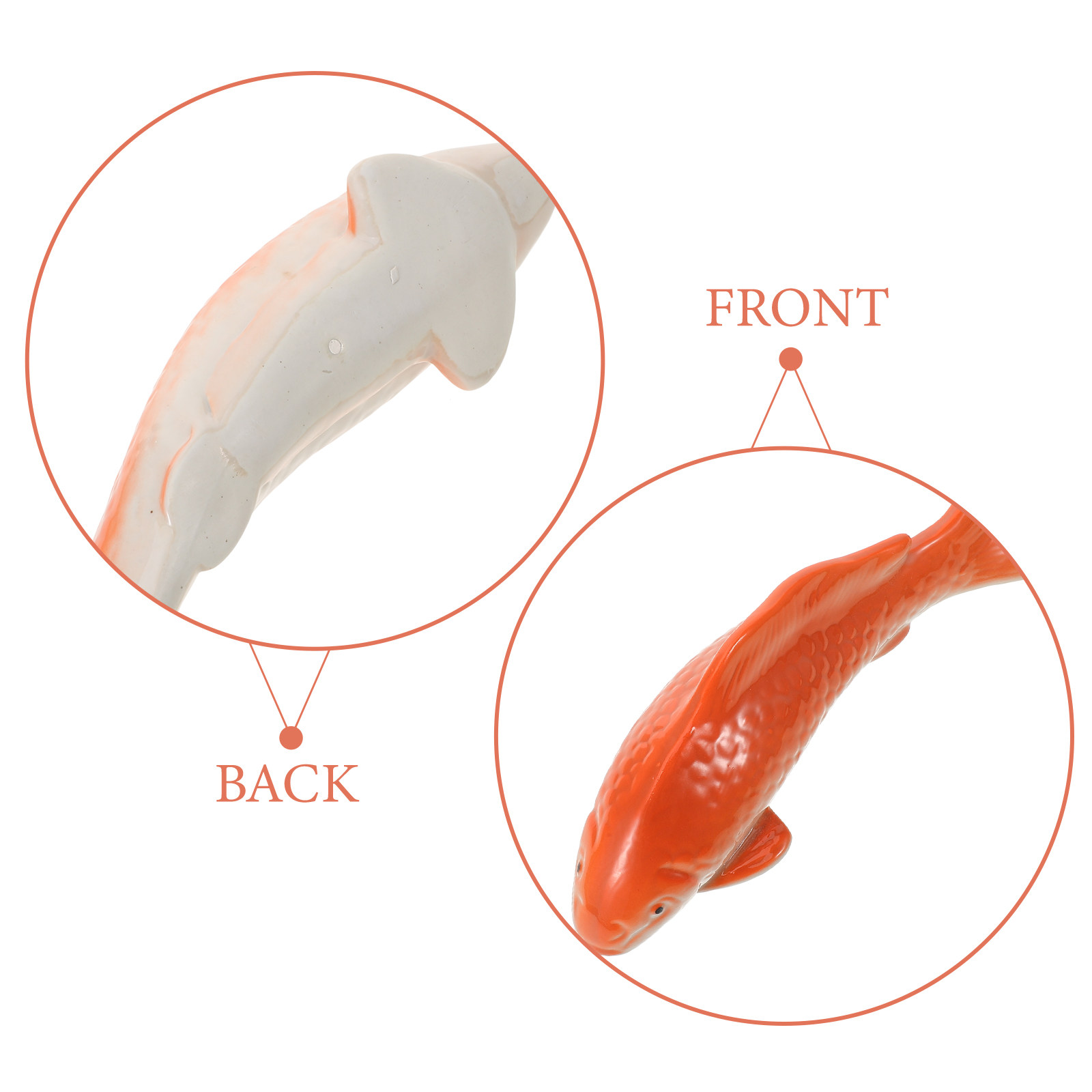 Ceramic Goldfish Sculpture Dec - Aquarium Fish Long recensione e prezzo