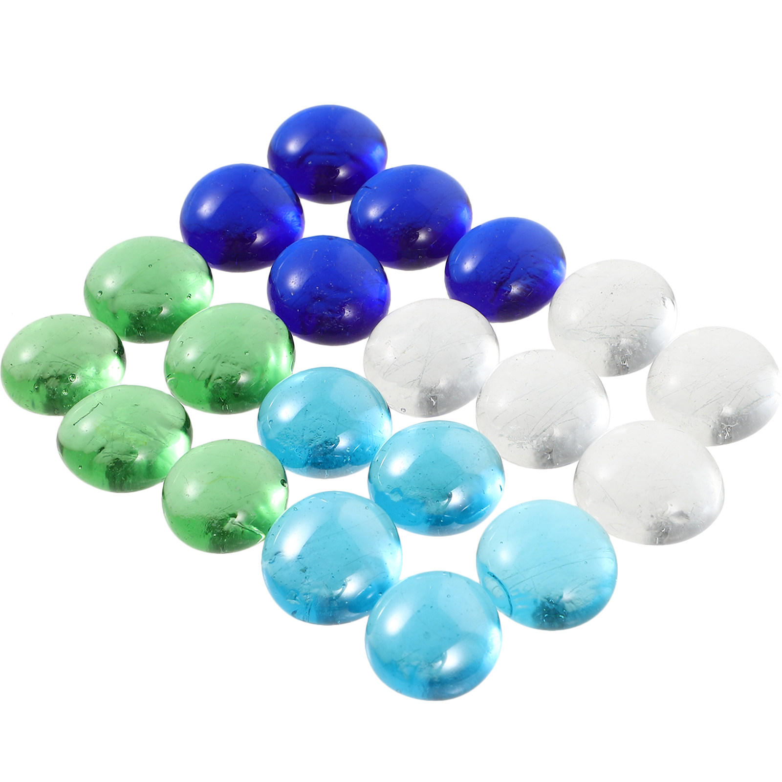 1Set Colorful Glass Beads Flat - Aquarium Fish In recensione e prezzo