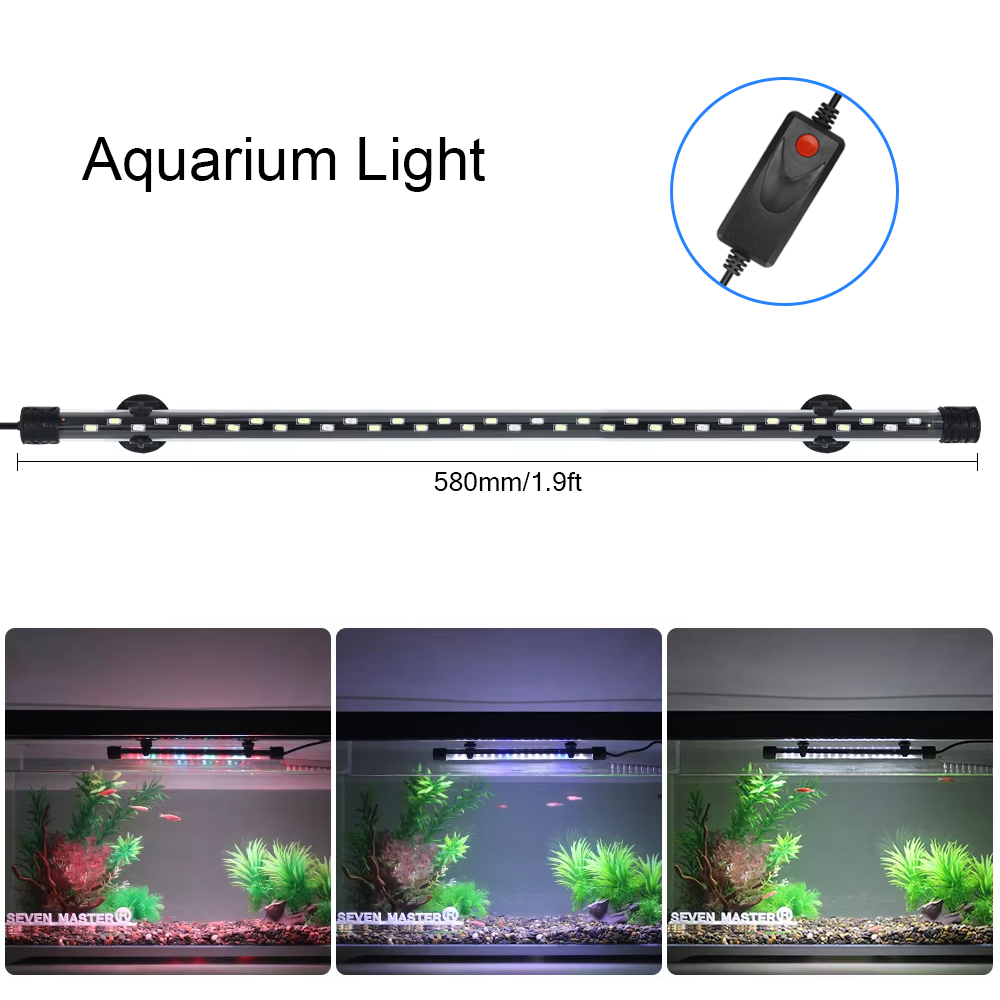 58CM  Aquarium Light LED Plant - Aquarium Fish Light Lamp recensione e prezzo