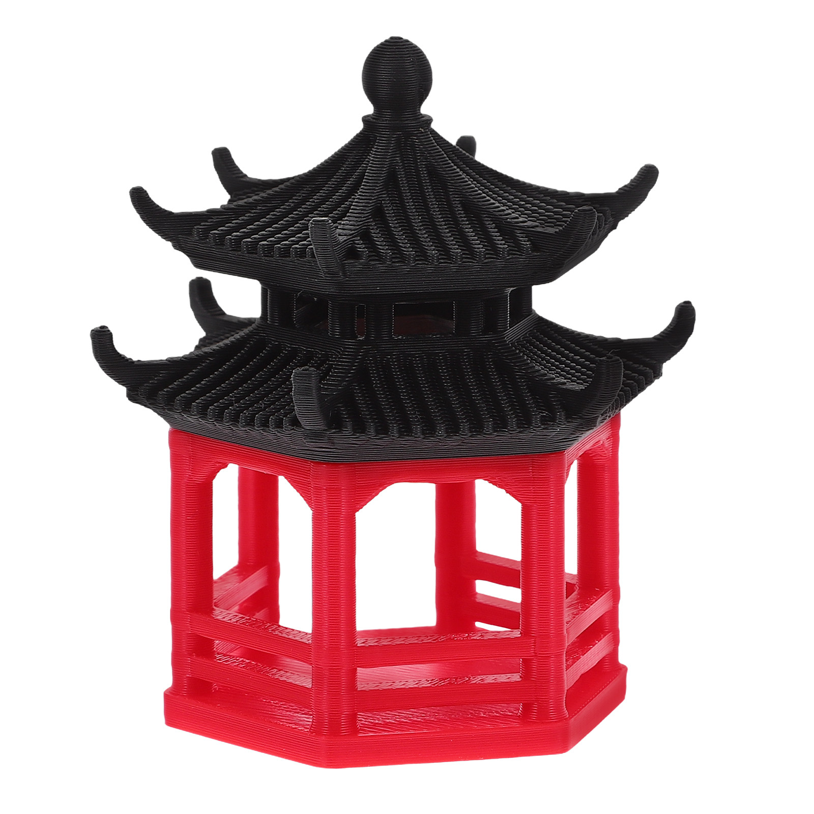 Hexagonal Pavilion Bonsai Deco - Aquarium Fish Japanese recensione e prezzo