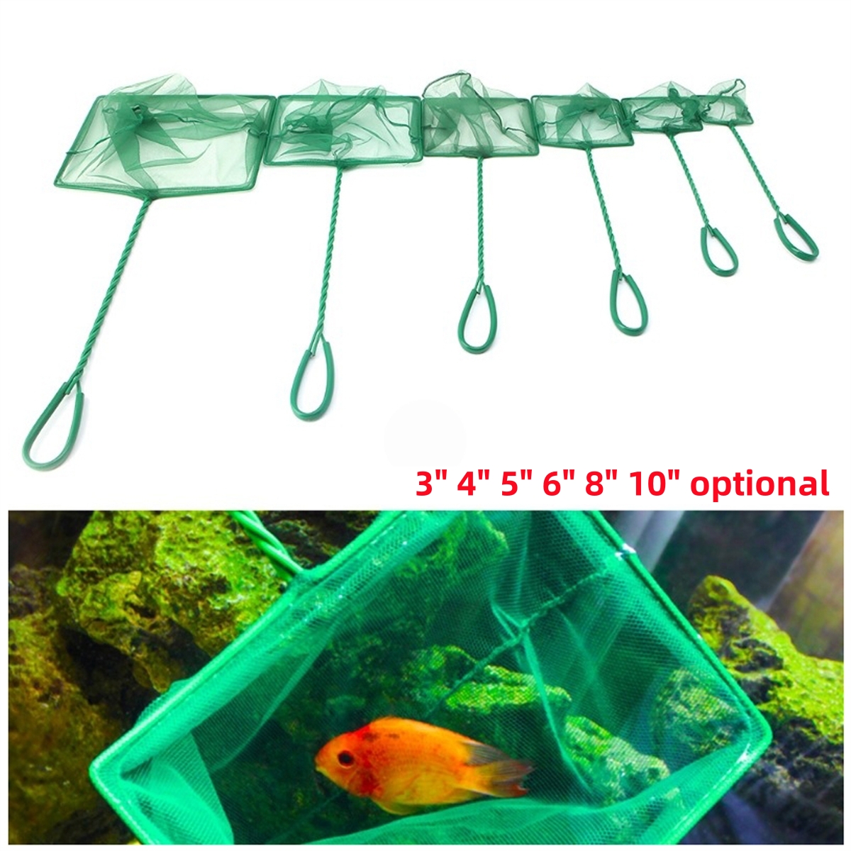 3~10 Inch Portable Nylon Green - Aquarium Fish Long recensione e prezzo