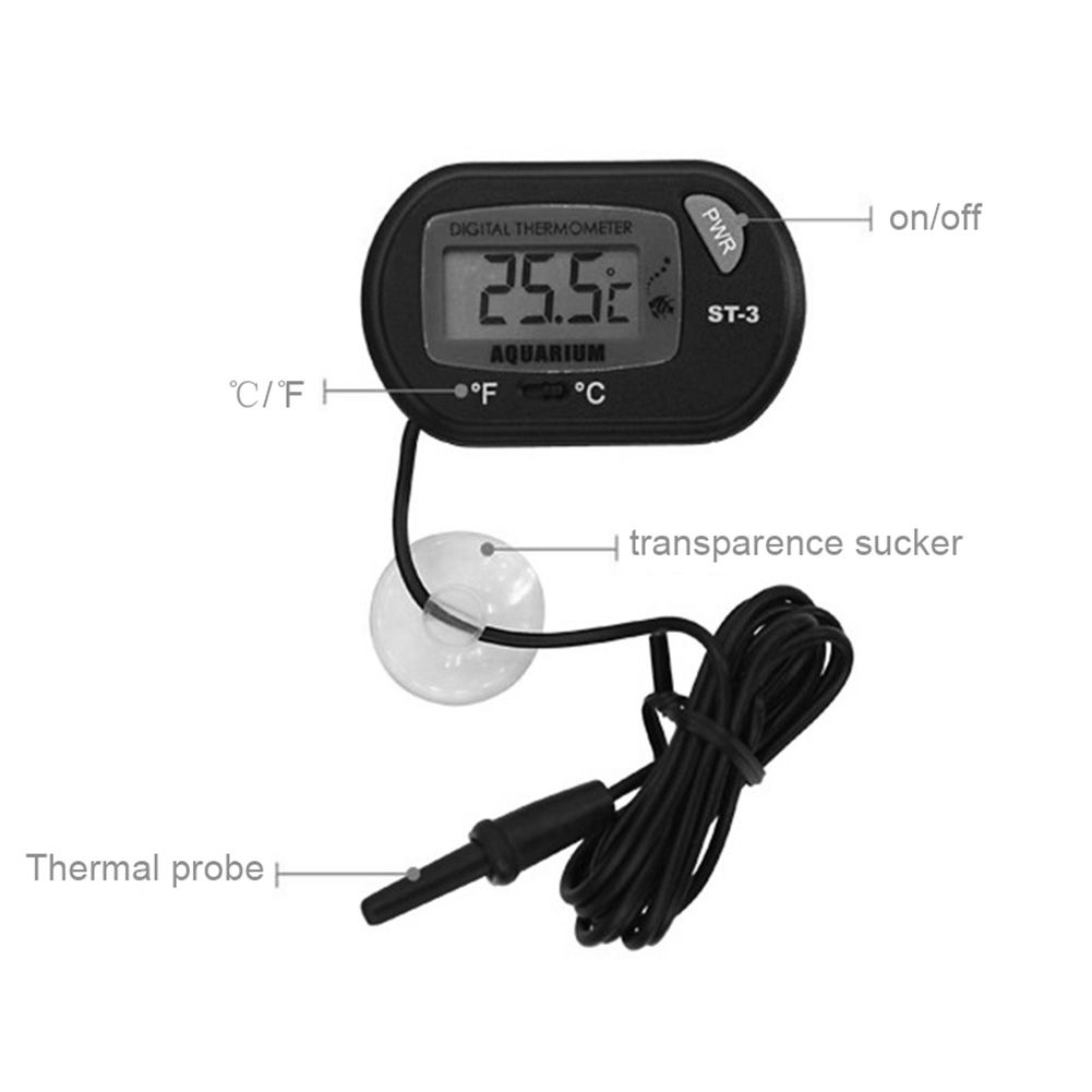 Aquarium Thermometer Suction C - Aquarium Thermometer recensione e prezzo