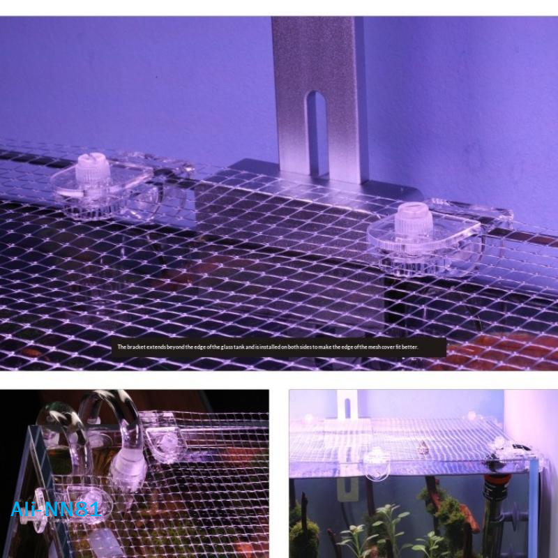 【N】1Pcs Fish Tank Net Anti Jum - Aquarium Fish Jump Guard recensione e prezzo