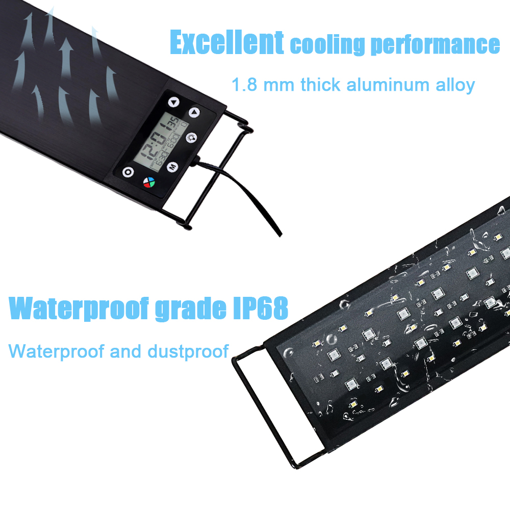 30-60cm Fish Tank 24/7 Full Sp - Aquarium Fish Light Lamp recensione e prezzo
