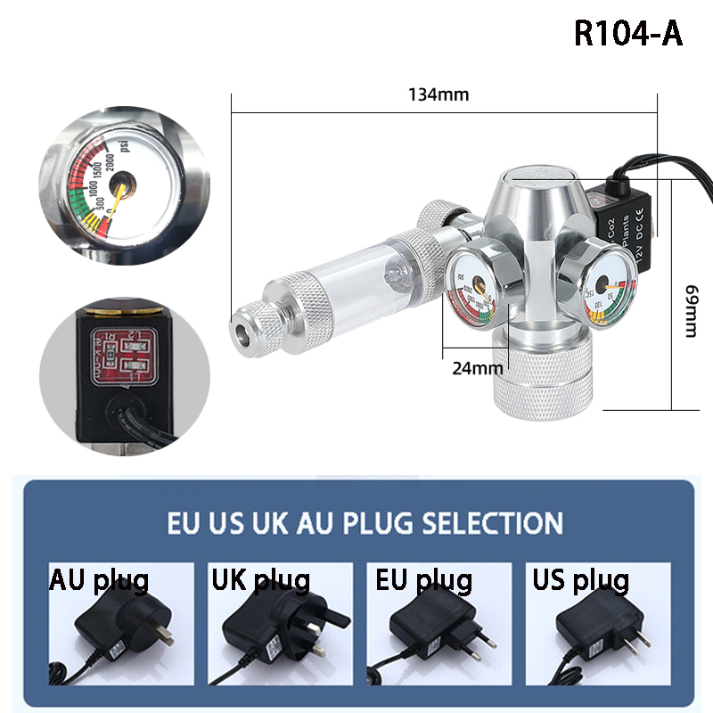 New DIY Aquarium CO2 Regulator - Aquarium Fish For Beginners recensione e prezzo