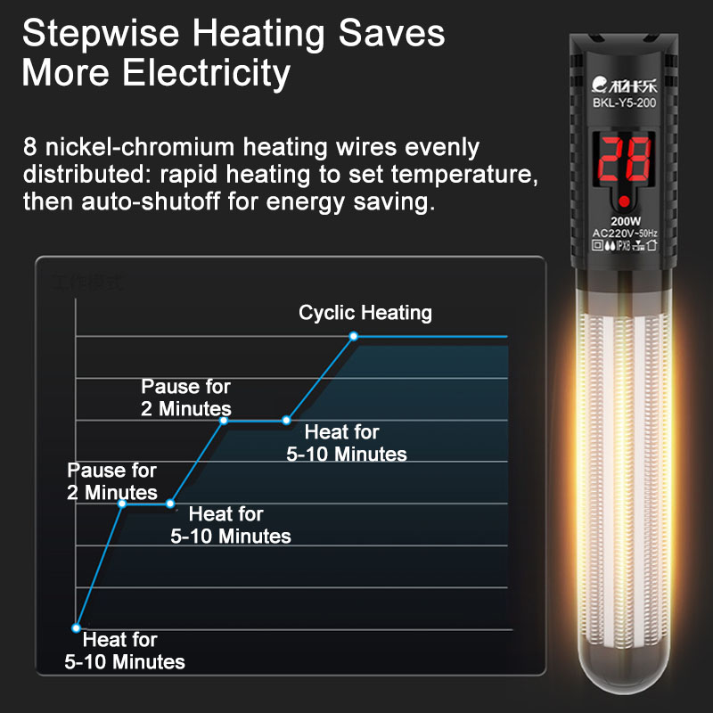 Aquarium Heater Fish Tank LCD  - Aquarium Thermometer recensione e prezzo