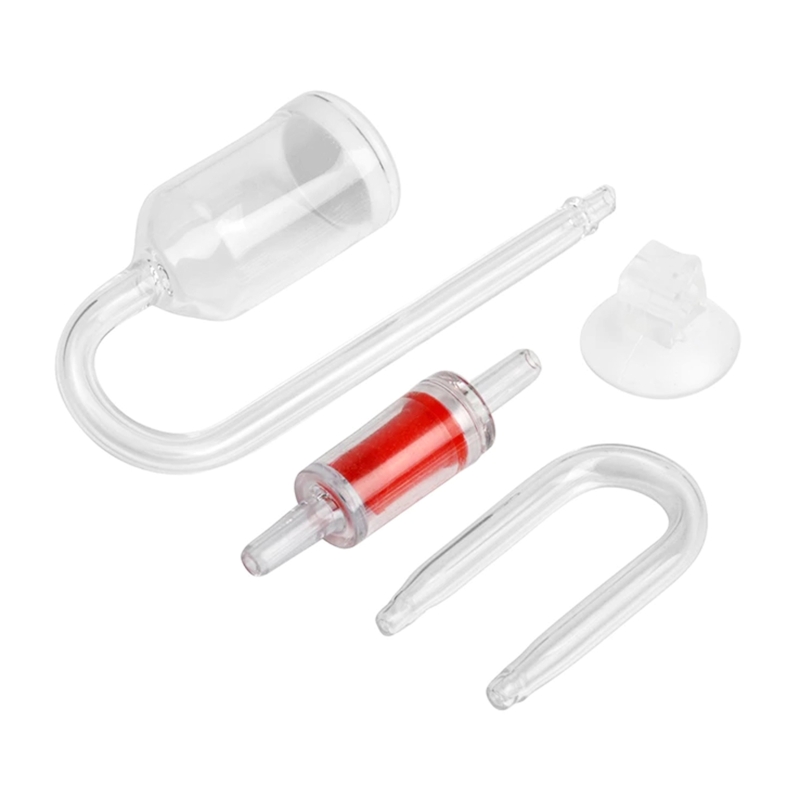 4pcs Set DIY CO2 Diffuser For  - Aquarium Fish Photography recensione e prezzo