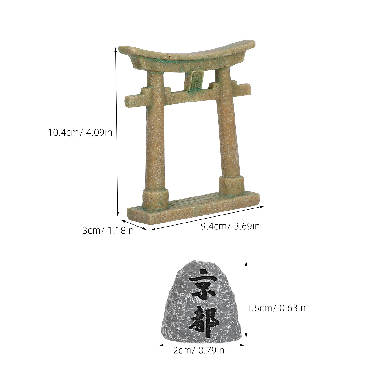 Mini Japanese Torii Gate Fish  - Aquarium Fish Japanese recensione e prezzo